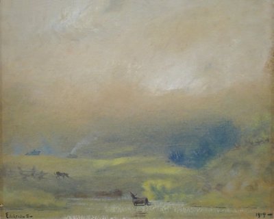 Landscape with Cows by Louis Michel Eilshemius